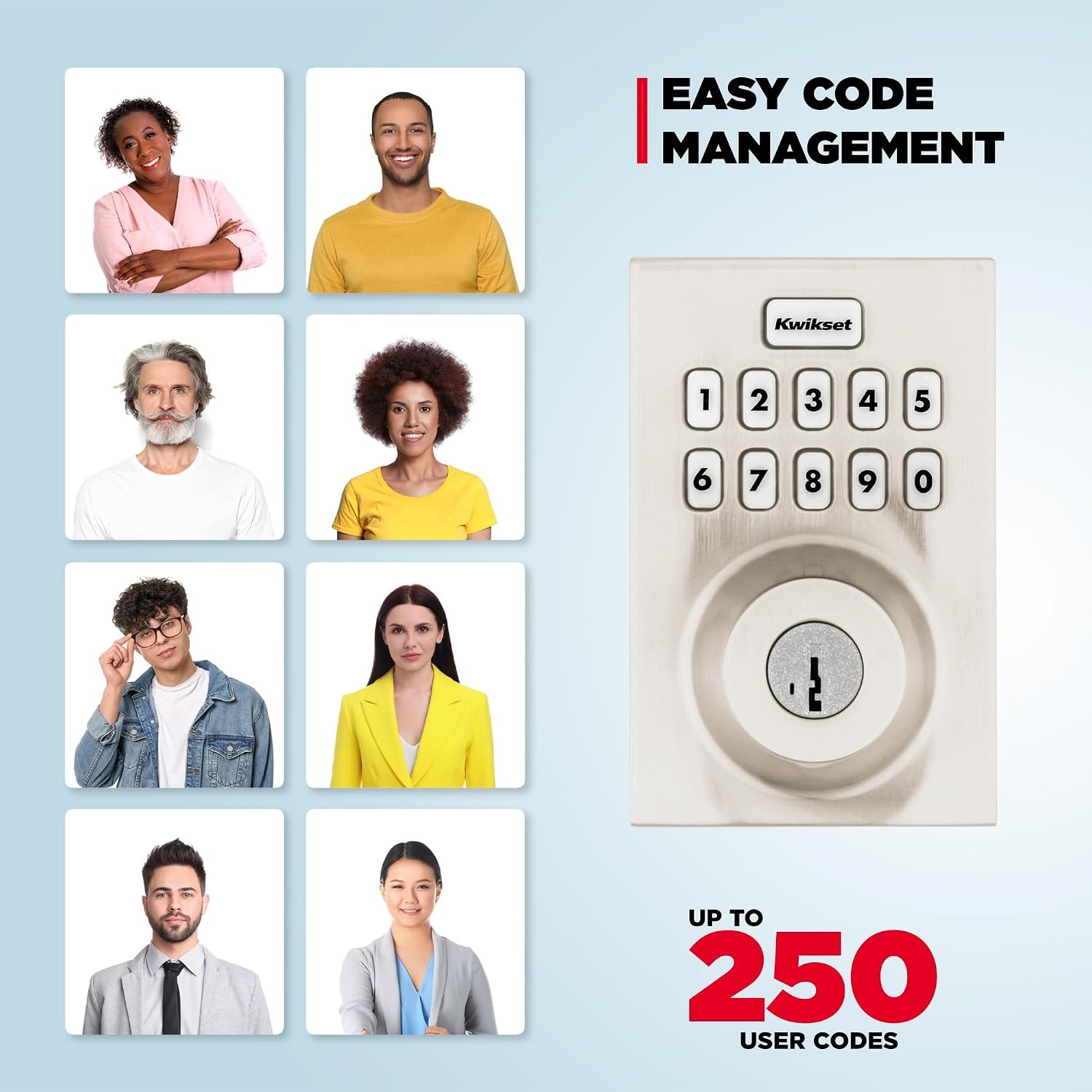 Kwikset Home Connect 620 Smart Lock Deadbolt with Z-Wave Technology, Works with Ring Alarm, Samsung Smartthings and More, Z-Wave Hub Required, Contemporary Design in Satin Nickel(Satin Nickel)