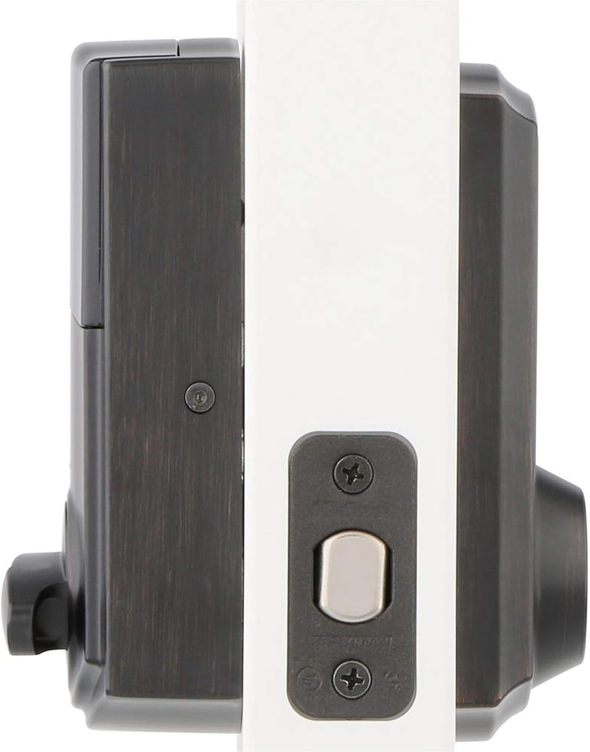 Kwikset 99160-021 SmartCode 916 Traditional Smart Lock Touchscreen Electronic Deadbolt Front Door Lock with SmartKey Security and Z-Wave Plus in Venetian Bronze(Venetian Bronze)